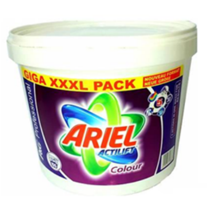 Ariel Actilift Colour — стиральный порошок для цветного белья, 5 кг.