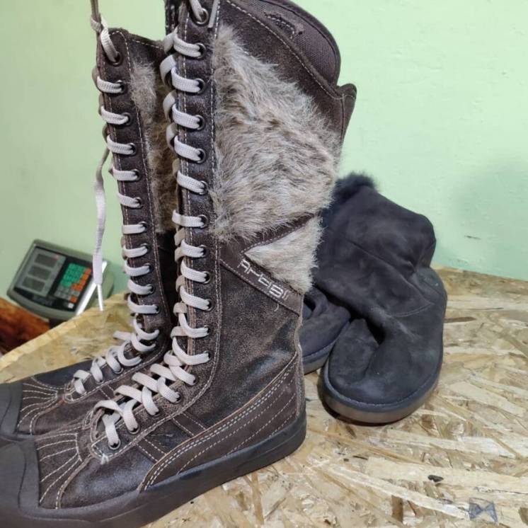Обувь осень-зима женская оптом на базе секонд-хенд #экстрасток