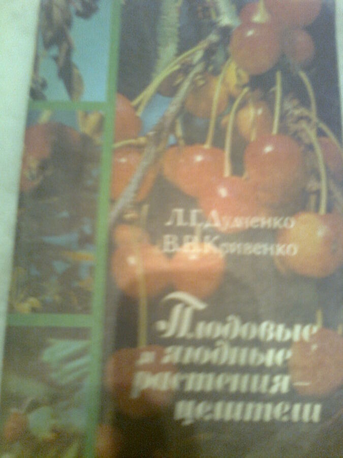 Дудченко. Плодовые и ягодные растения-ЦЕЛИТЕЛИ. 1987 г.,Киев