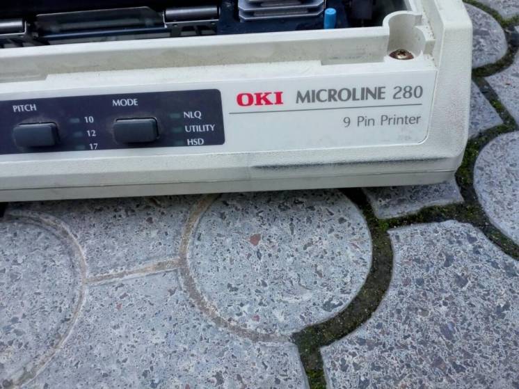 Прінтер Oki Microline 280 на 12в привезений з закорнону стояв на авто