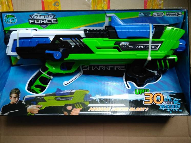 Продам водяной пистолет бластер Hydro Force Gun Sharkfire, 7150