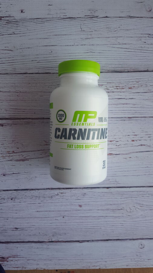 Л-карнитин 500 Musclepharm, Carnitine, Fat Loss Support, 60капсул