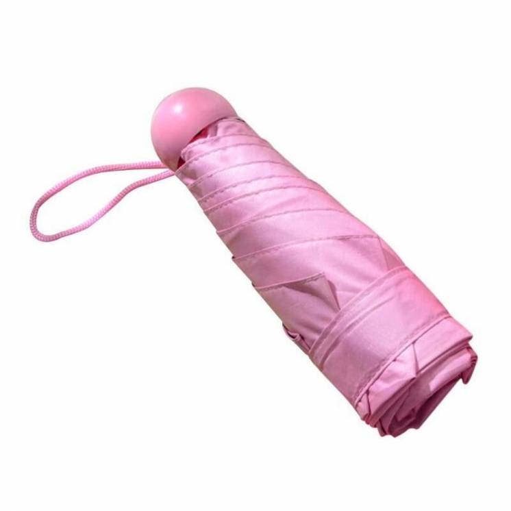 Зонт - капсула мини зонтик женский, Umbrella Mini, розовый