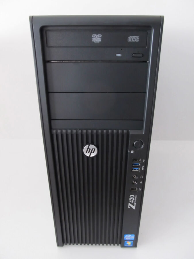 Hp Z420 Xeon E5-1620/quadro Nvs290/16gb-ddr3/500gb Hdd