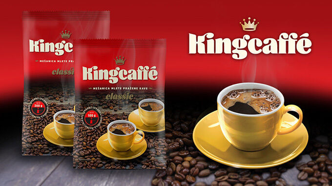 Кофе молотый для турки Kingcaffe 200г.