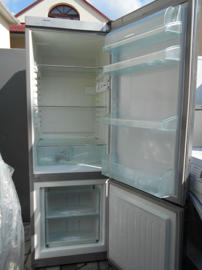 Економний холодильник Liebherr,нержавійка,з німеччини,кредит,гарантія