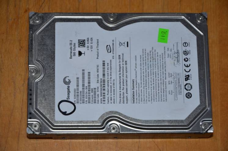 Жорсткий диск 3.5'' SeaGate 500GB SATA! MeгаSale(119)!