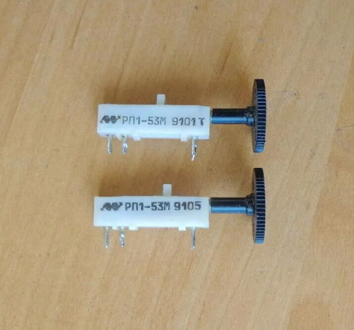 Резисторы переменные / подстроечные многооборотные рп1-53м _ 22 ком