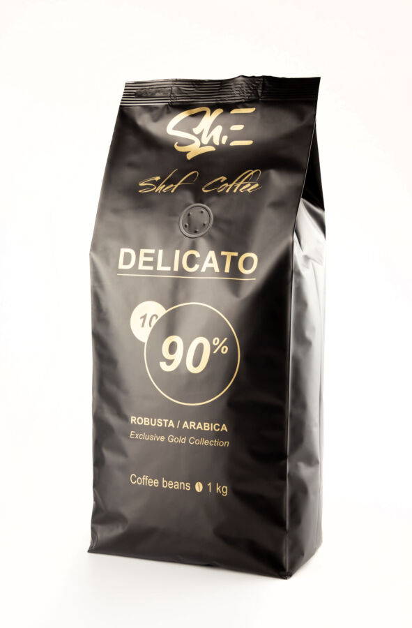 Кофе в зёрнах Shefcoffee Delicato 90% арабики