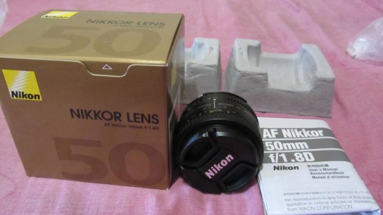 Объектив Nikon Af Nikkor 50 Mm 1,8! Сумы!
