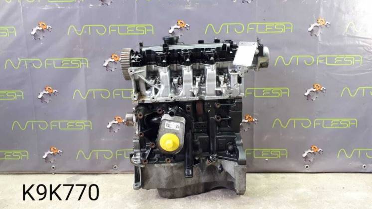 Б/у двигатель K9k770, 1.5 Dci, Euro 5 для Renault Clio 3