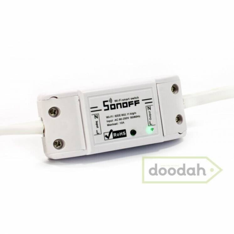 Wi-fi реле / выключатель / таймер - Itead Sonoff 10a, 90-250 в