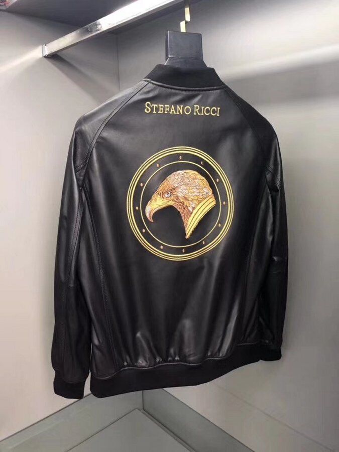 Кожаная мужская куртка Stefano Ricci