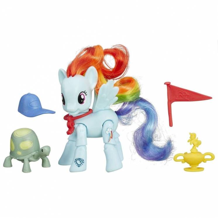 Пони My Little Pony Friendship Is Magic Rainbow Dash Winning Kick Pose