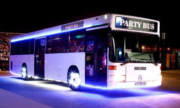 065 лимузин автобус Party Bus Vegas пати бас аренда