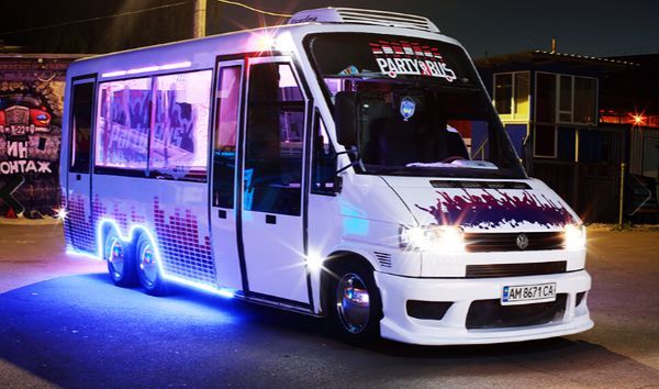 067 автобус Party Bus Avatar аренда пати бас не дорого на праздник