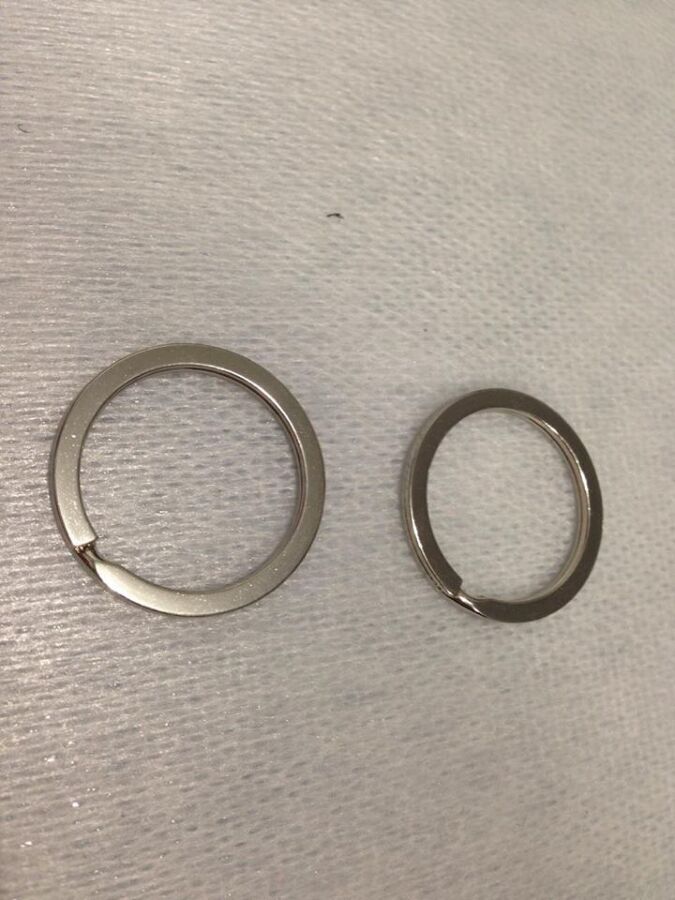 Кольцо ключное заводное 25 мм