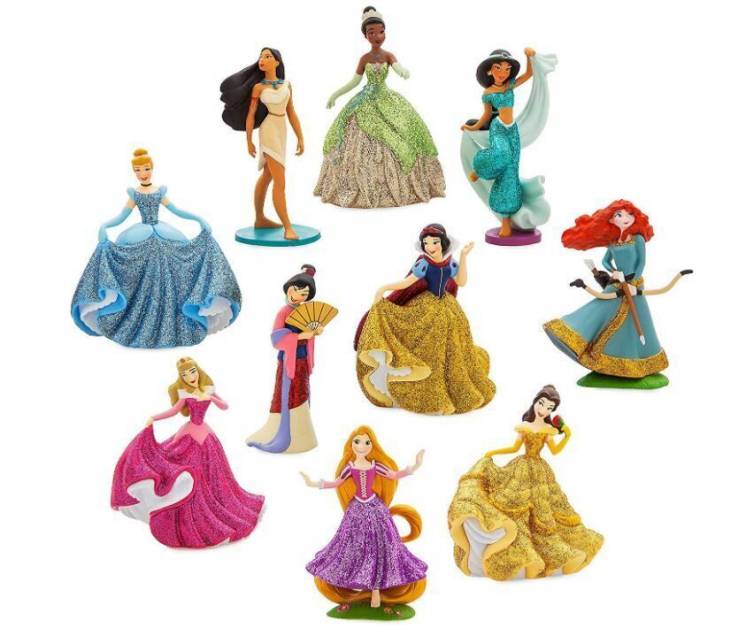 Набор фигурок принцессы диснея. Disney