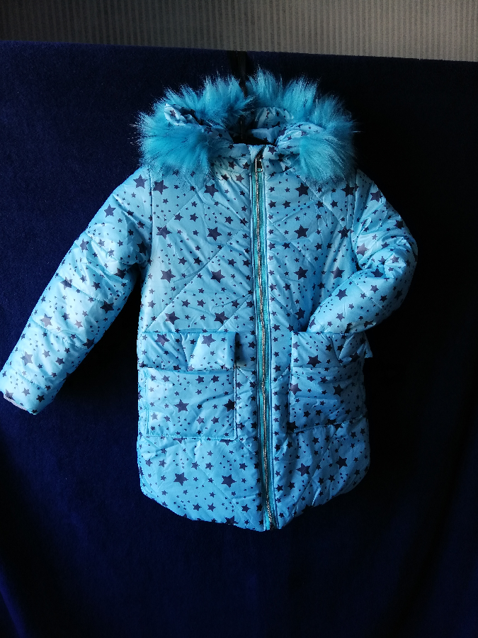 Зимова куртка для дівчинки 110,116 та 122 розміру