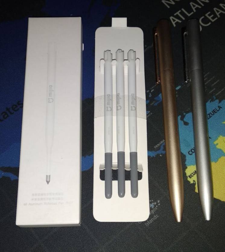 Стержни к ручке Xiaomi Mi Pen, 3 шт, к алюминиевой ручке