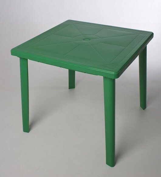 Раскладной пластиковый стол 80х80 см