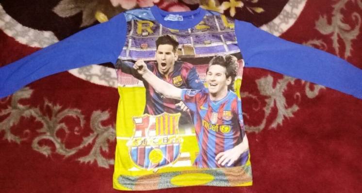 Детская футболка FC Barcelona, Месси, 92см