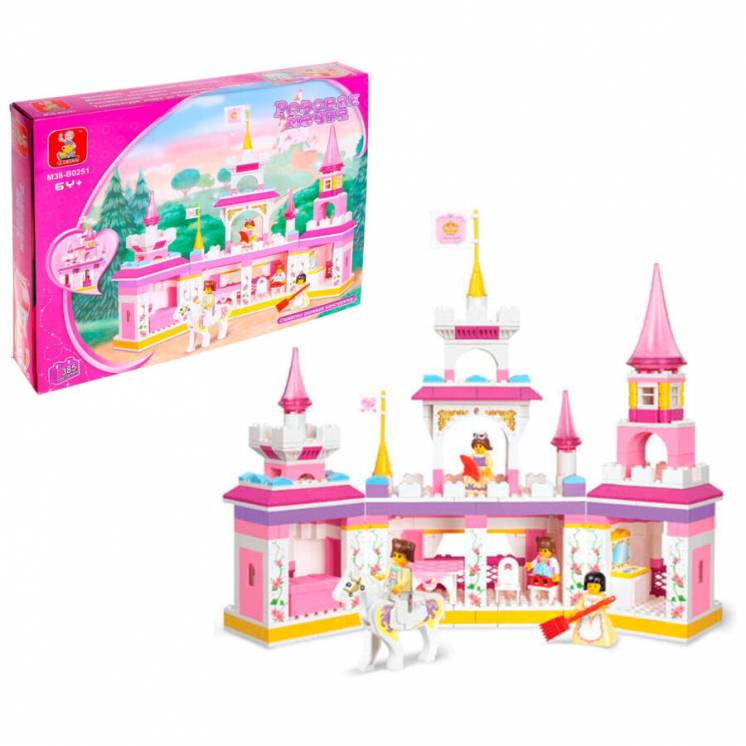 Конструктор Sluban Розовая мечта - Замок для принцессы (M38-B0251)