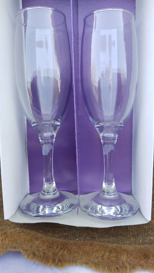Набор бокалов для шампанского 190 мл MISKET 2 шт ArtCraft