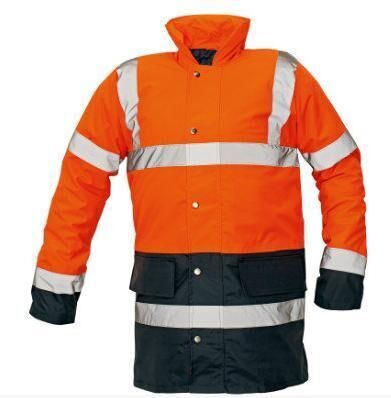 Куртка Сефонтон утепленная , оранжевая сигнальная с СВП