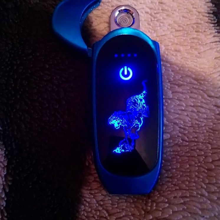 USB зажигалка с Тигром