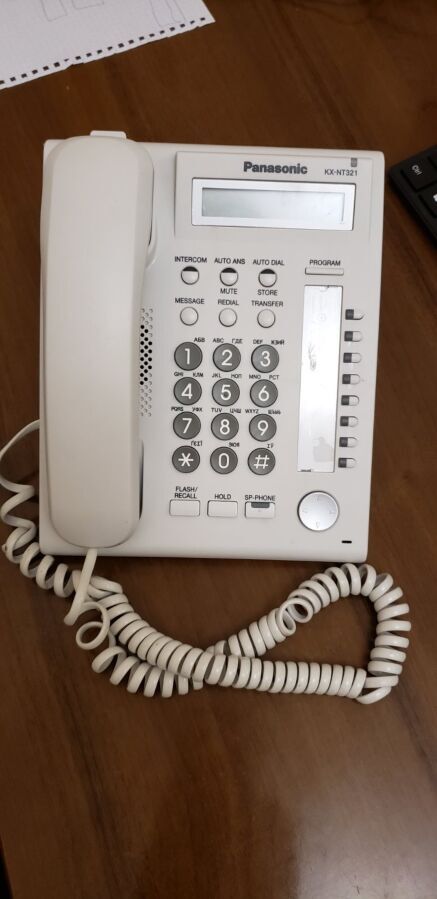 Стационарный аппарат, телефон PANASONIC KX-NT321
