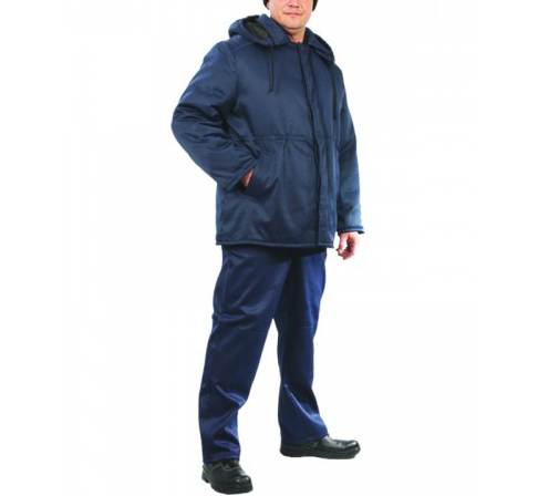 Утепленный ватный рабочий костюм куртка, брюки,экономвариант
