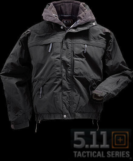 Куртка 5.11 Tactical 5-in-1 Jacket Black (M-L)