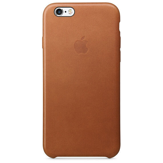 Кожаный чехол для iPhone 6/6s, золотисто-коричневый цвет