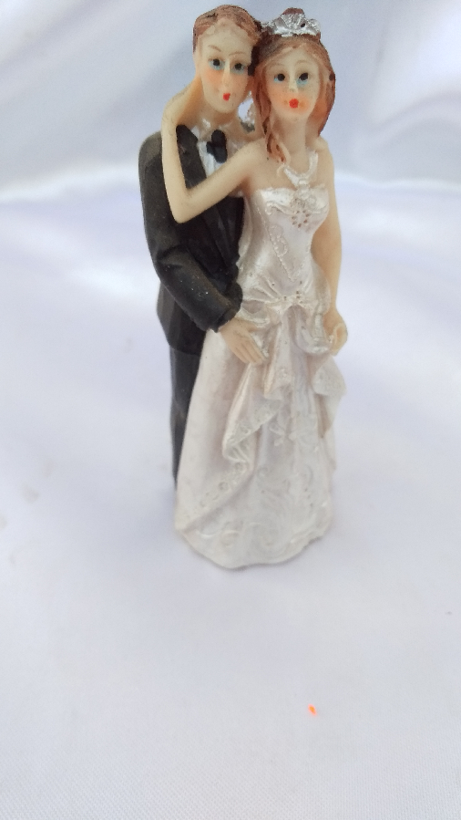 Статуэтка на свадебный торт Жених и невеста, 10 см
