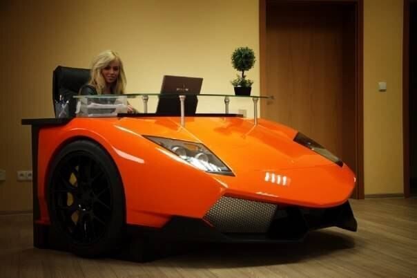 Элитная дизайнерская авто мебель в виде машин Lamborghini Murcielago А