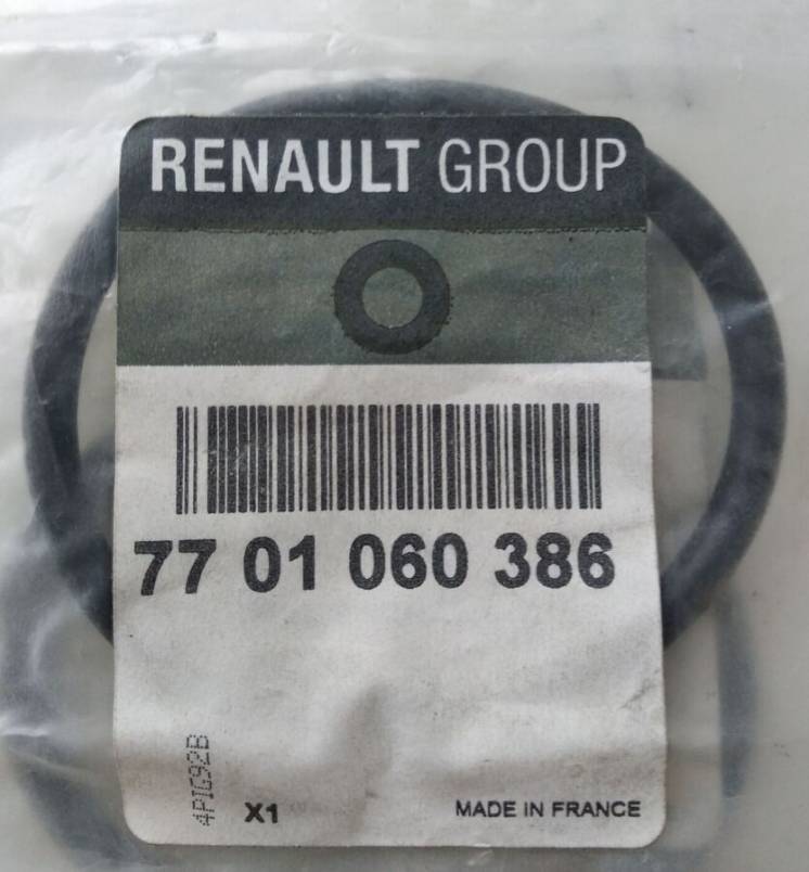 7701060386 Renault уплотнительное кольцо расходомера воздуха Kangoo