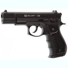 Стартовый пистолет BLOW C-75 (чёрный) плюс запасной магазин.