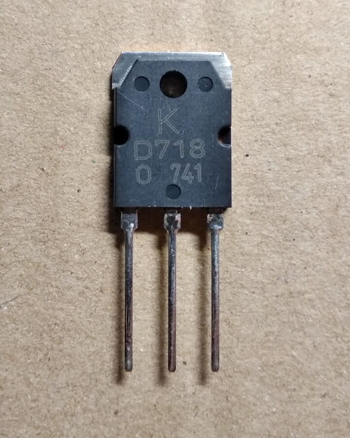 Транзистор KEC KTD718 (2SD718) оригинал Корея