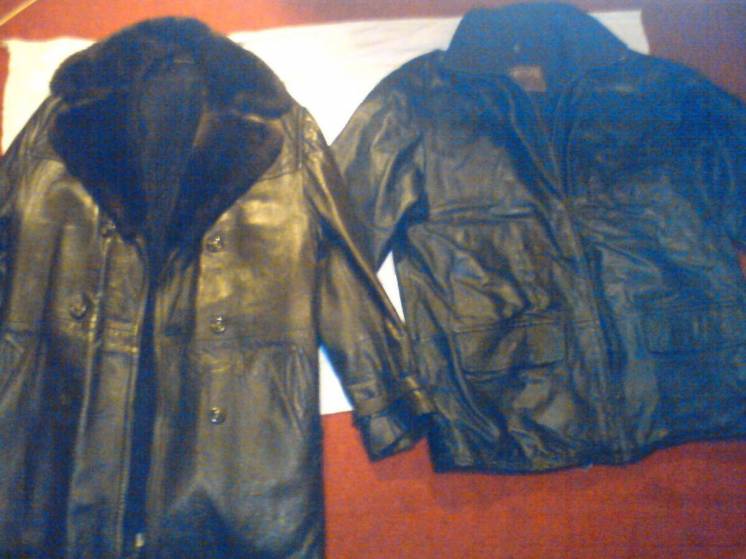 Куртка кожаная мужская пальто