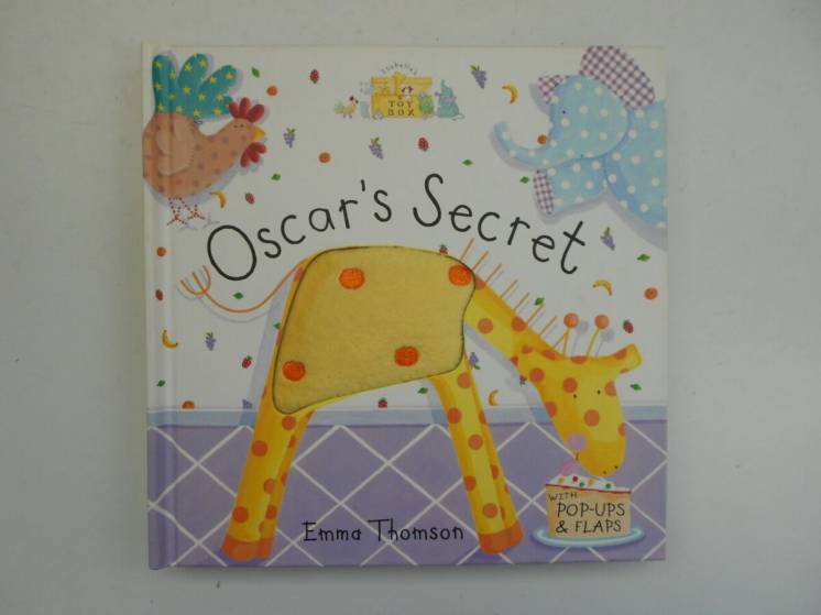 Книга раскладка с окошками Oscar's Secret Секрет Оскара английсий