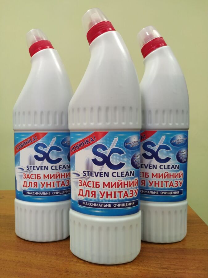 Средство для мытья унитаза Steven Clean 1л