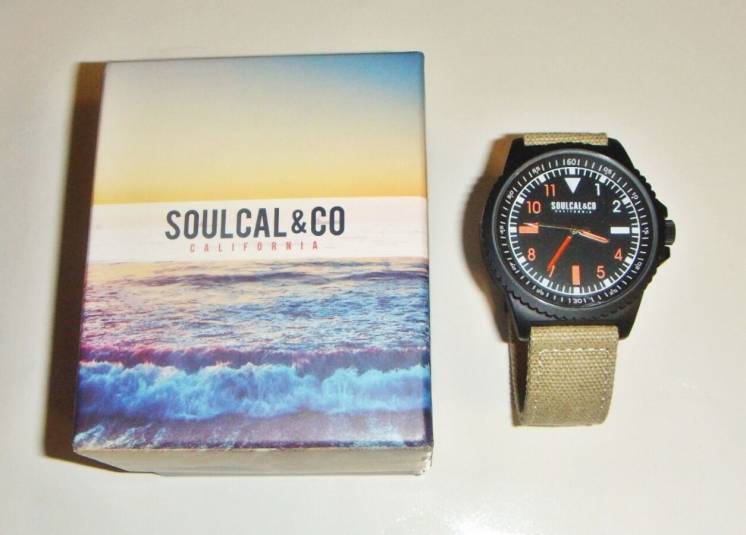 Часы SoulCal California.  Англия. Новые. В подарочной коробке