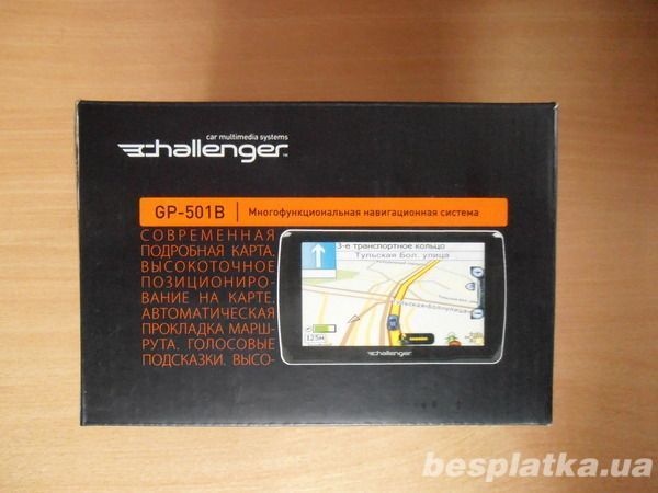 Gps  навигатор Challenger Gp-501b