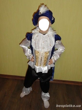 Карнавальный костюм принца на мальчика 4-6 лет
