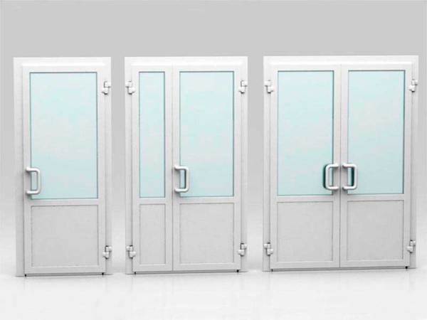 Двери межкомнатные металлопластиковые и алюминиевые ПВХ