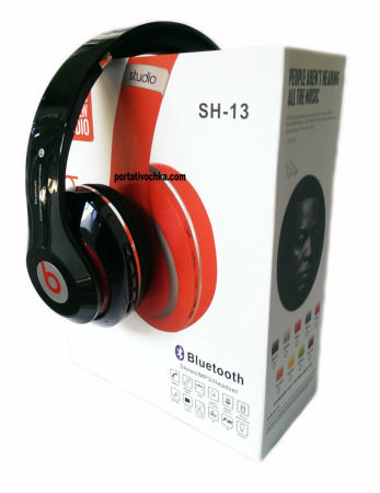 Беспроводные Bluetooth наушники Monster Beats Studio SH-13 с MP3 и FM