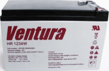 Аккумулятор Ventura 12В/V 4-7-7,2-9-12-18Ач/Ah до ИБП  калибровка