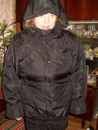 Куртка женская утепленная с флисом, ткань плащевая.р.50-52