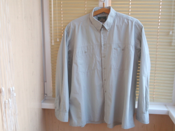 Продам светло-серую мужскую рубашку ENZO